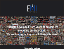 Tablet Screenshot of fireandmarine.com